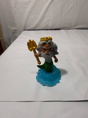 Disney the little mermaid king triton 3” inch action figure